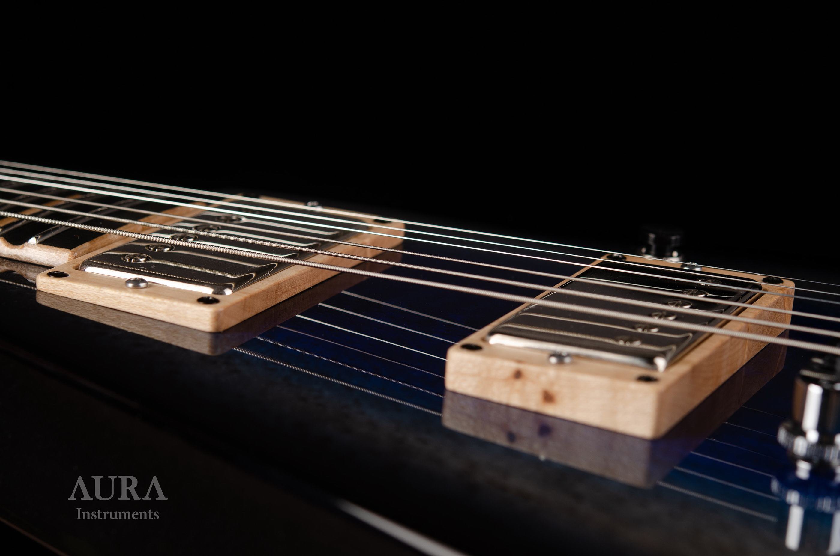 Guitar Aura Bushfield detail 4